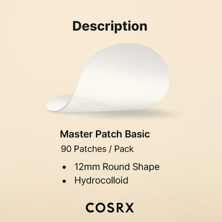 Cosrx Master patchs anti-boutons grand format 90 pièces
