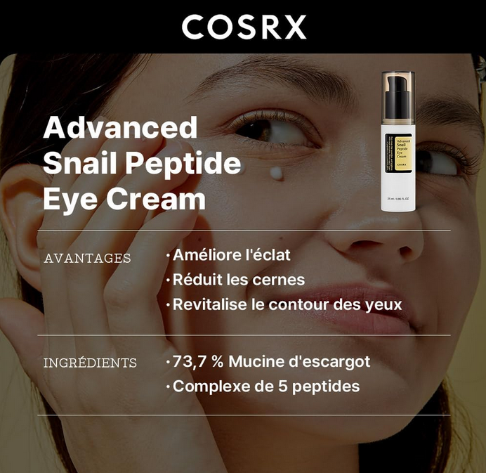 Crème contour des yeux Cosrx Advanced Snail Peptide