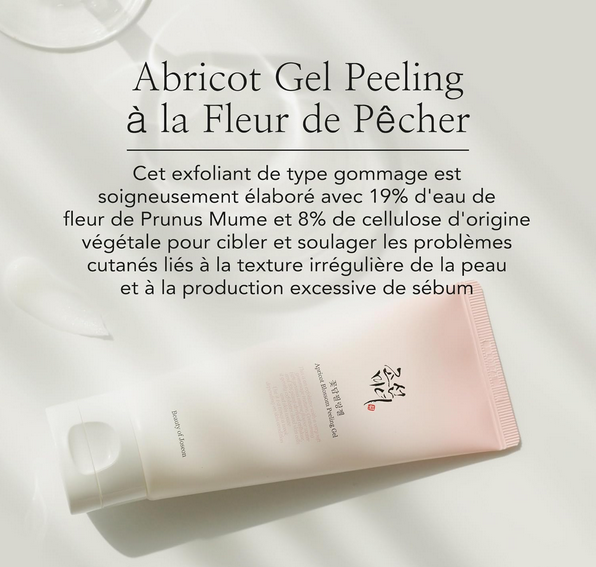 Gel exfoliant doux à la fleur d'abricot Beauty Of Joseon, 100 ml