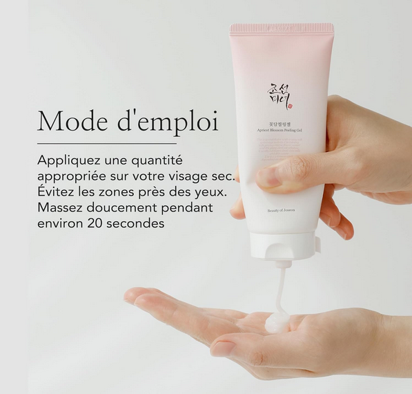 Gel exfoliant doux à la fleur d'abricot Beauty Of Joseon, 100 ml