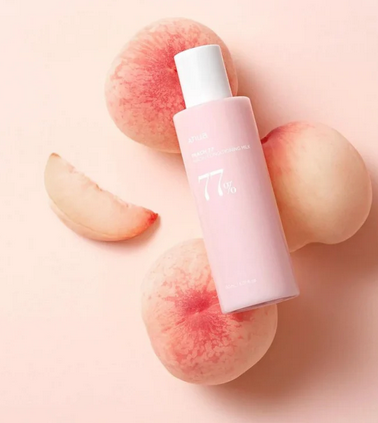Lait revitalisant à la pêche ANUA 77 % de niacine 150 ml