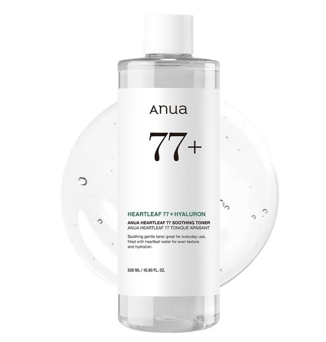 Tonique apaisant Anua Heartleaf 77 - 500 ml