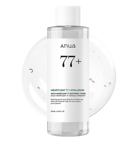 Anua Heartleaf 77 Soothing 250 ml Toner Tonique hydratant et apaisant pour le visage