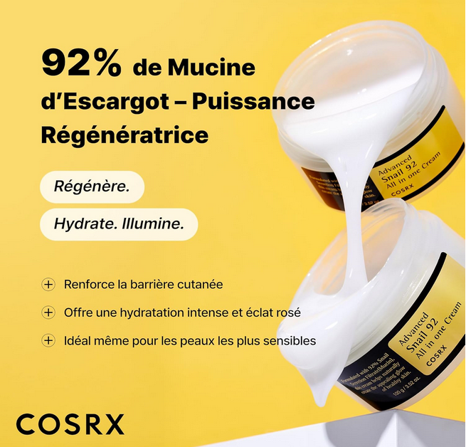 Crème régénérante tout-en-un Cosrx Advanced Snail 92 100 ml