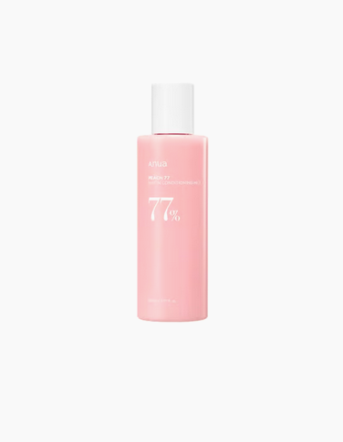 Lait revitalisant à la pêche ANUA 77 % de niacine 150 ml